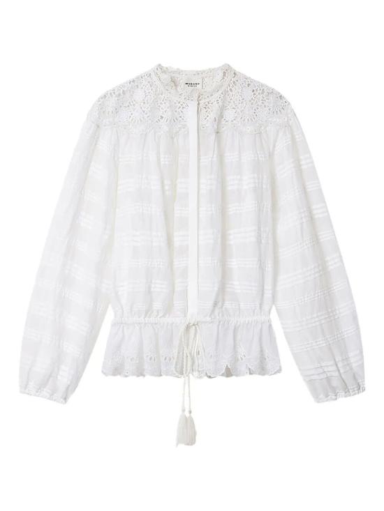 ISABEL MARANT ETOILE Women Shirts HT0767FA D1J05E 20WH WHITE