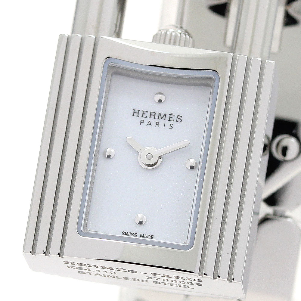 エルメス HERMES KE4.110 ケリーウォッチ クォーツ レディース 極美品 箱・保証書付き_903442【中古】 198,150円