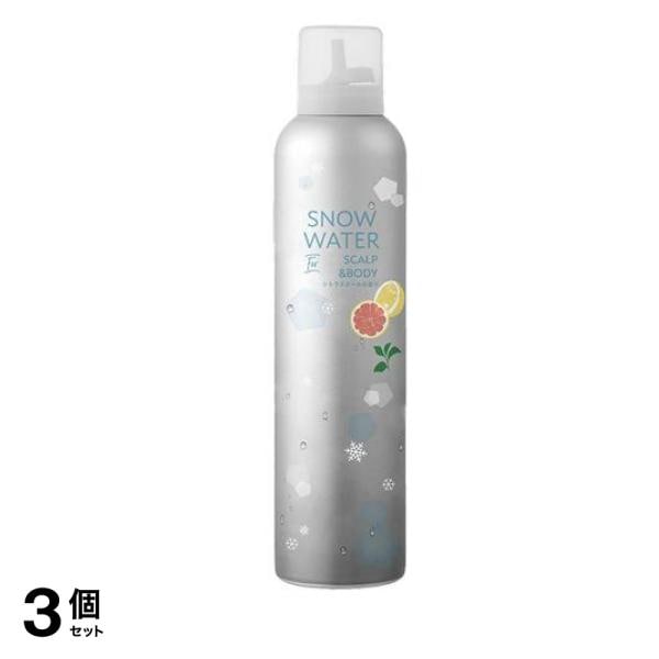 スノーウォーター Forスカルプ&ボディ シトラスクール 150g 3個セット