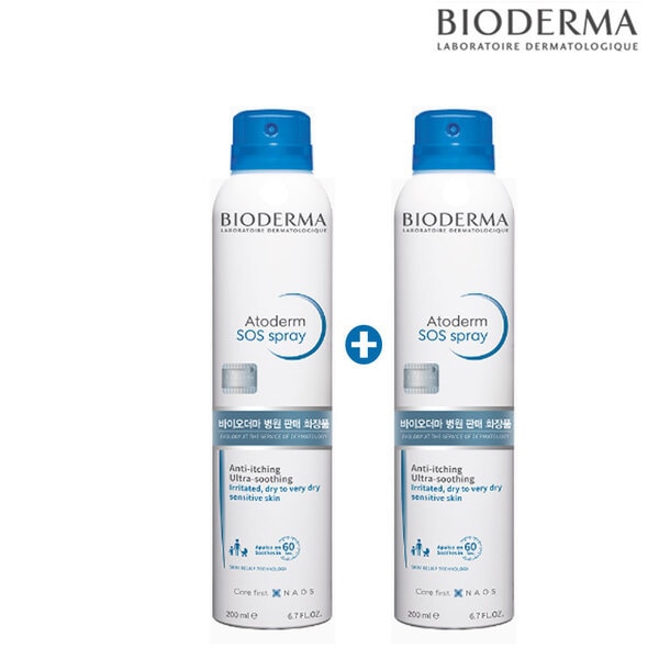 ビオデルマ アトダム SOS スプレー 200ml x 2本