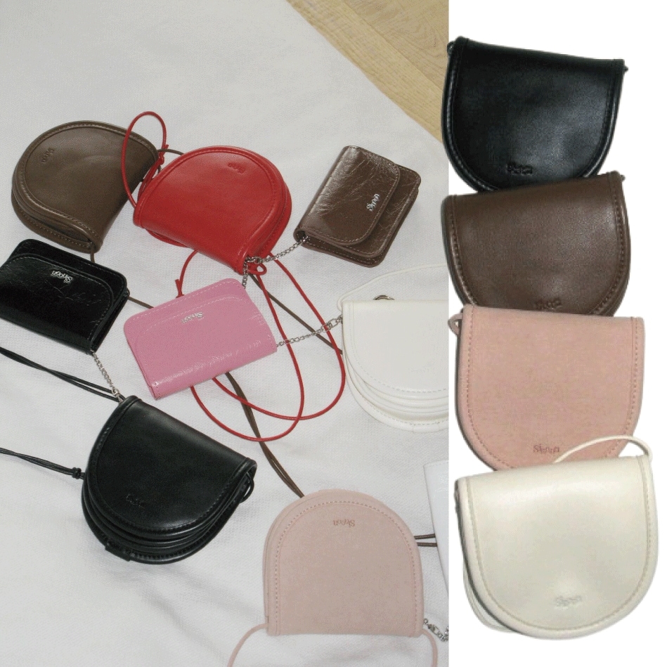 24FW Round Coin Bag ショルダーバッグ (5 colors)