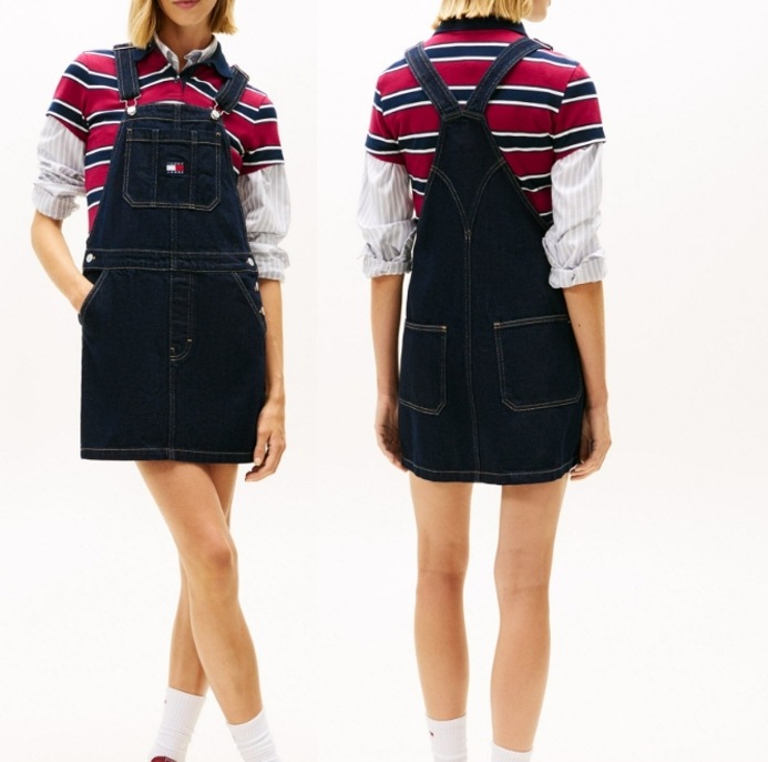 Denim Dress (T32G0NOP12TWT11BK)