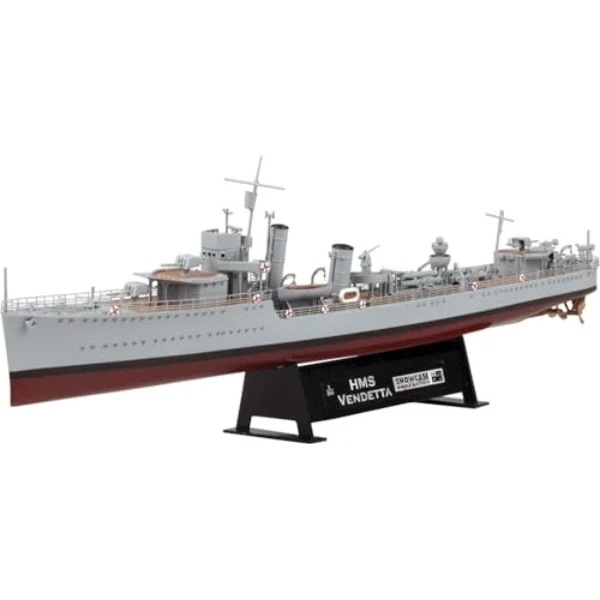 プラッツ ショーケースモデル 1/350 WW1-2 オーストラリア HMAS ヴェンデッタ V級駆逐艦 プラモデル ANN002 (船)