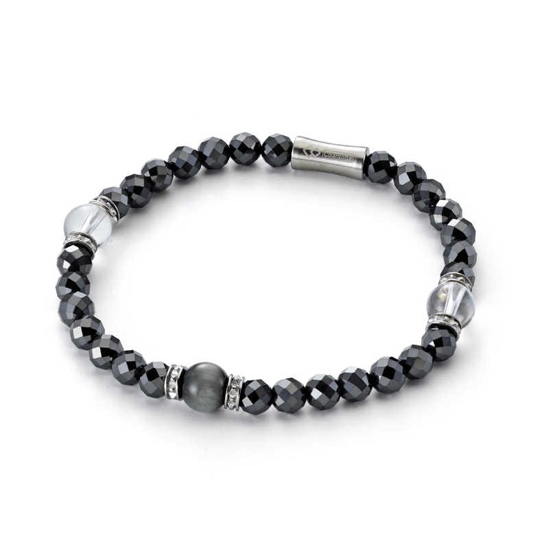 コラントッテ　ループ LUCEα(18.5cm) ブラック(イーグルアイ×水晶)　DABAB2014