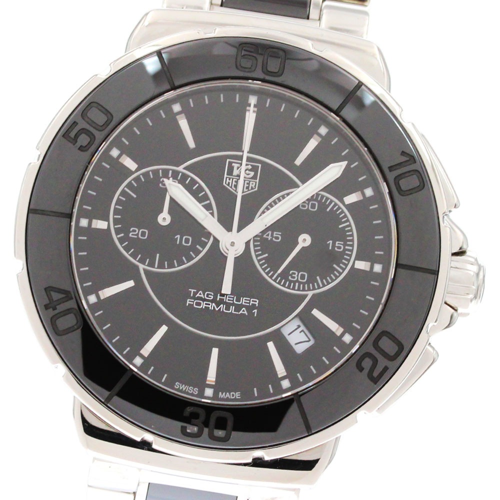 タグホイヤー TAG HEUER CAH1210 フォーミュラ1 クロノグラフ デイト クォーツ メンズ 良品 _862080【中古】