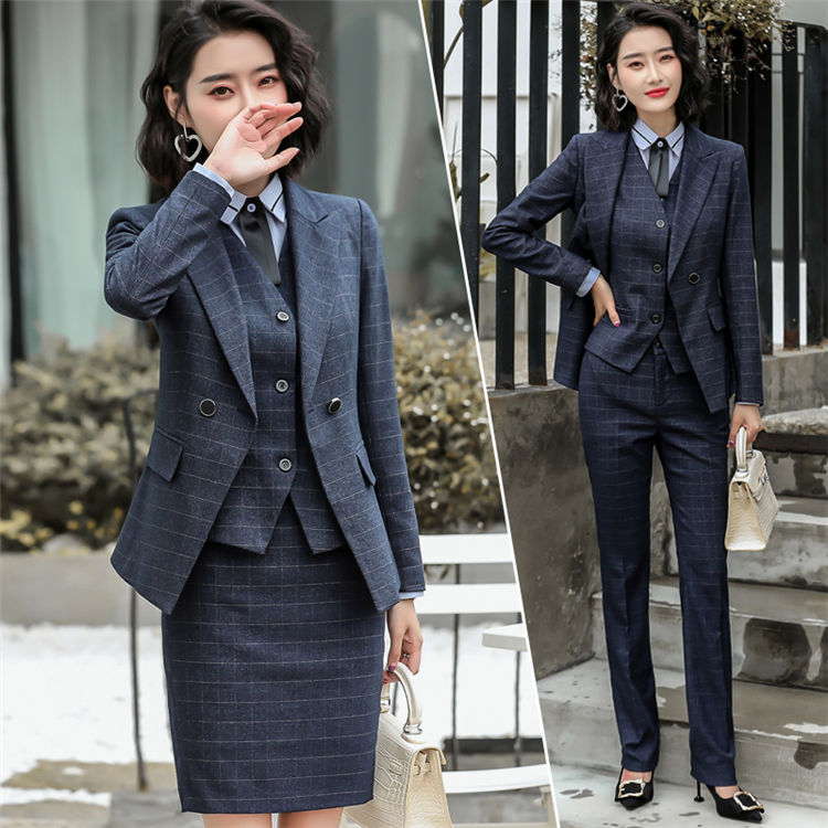 4点セット レディース スーツ ビジネス パンツスーツ スカートスーツ 洗える 事務服 OLオフィス 通勤 就職活動 キャリア リクルートスーツ フォマール 卒業式 入学式 30代40代50代 きれい