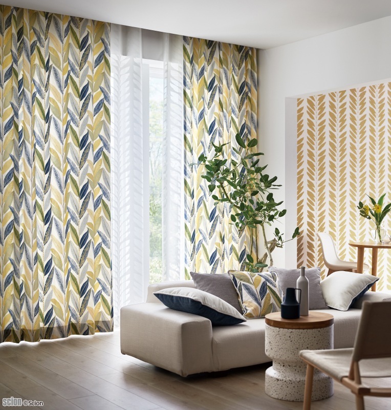 Scion（サイオン）カーテン HIKKADUWA（ヒッカドゥワ）SC7486 巾150cm×丈225cm×2枚 離島山間部等へはお届けできません サイズ変更はお問い合わせください