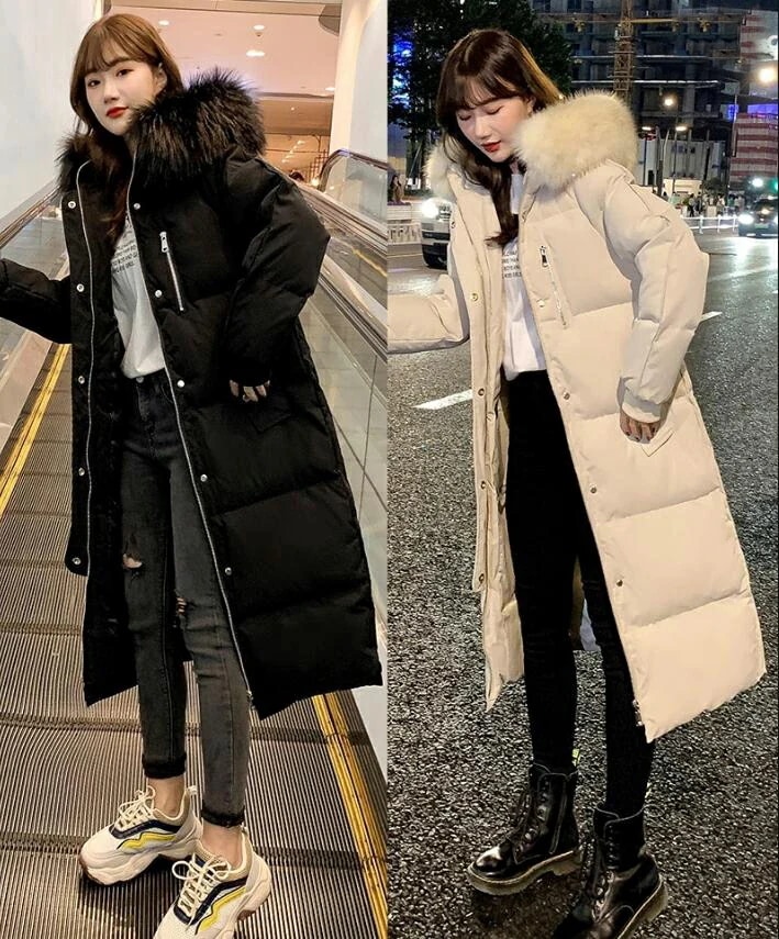 新品推奨可愛い 冬服 長袖ジャケット レディース ダウンコート ロング丈コート アウター 防寒厚手 暖かい 着痩せ aライン 無地 20代30代40代 通勤 OL 中棉コート フー