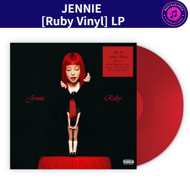 JENNIE The 1st Studio Album [Ruby Vinyl] (LP)