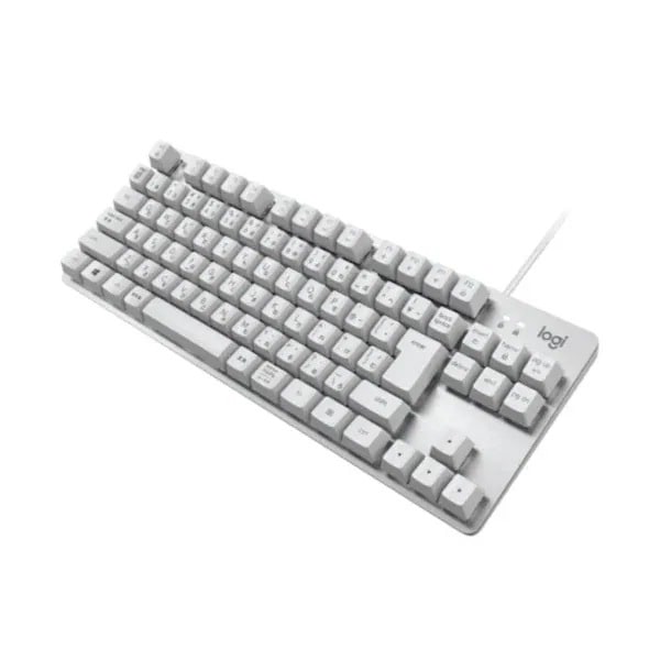 キーボード K835 TKLメカニカル K835OWB オフホワイト/シルバー TTCブルー