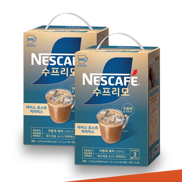 スプリモ アイスロースト コーヒーミックス 100個 /アイスコーヒー専用