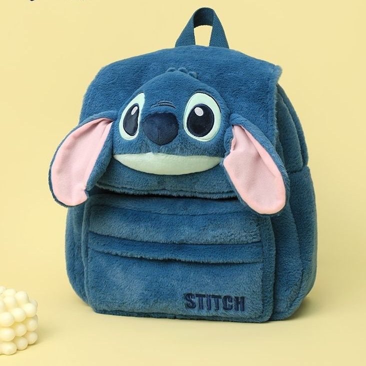 【1つ買うと10個もらえる】メガ割新型アニメぬいぐるみかわいいスティッチ汚れに強いランドセル学生リュックサック超軽量大容量980