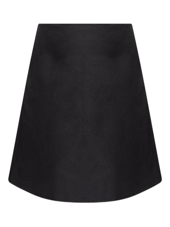 ALEXANDER MCQUEEN Women Mid Skirts 832556 QEAGH1000 Black