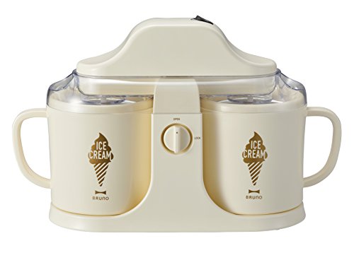 BRUNO デュアルアイスクリームメーカー アイボリー BOE032-IV