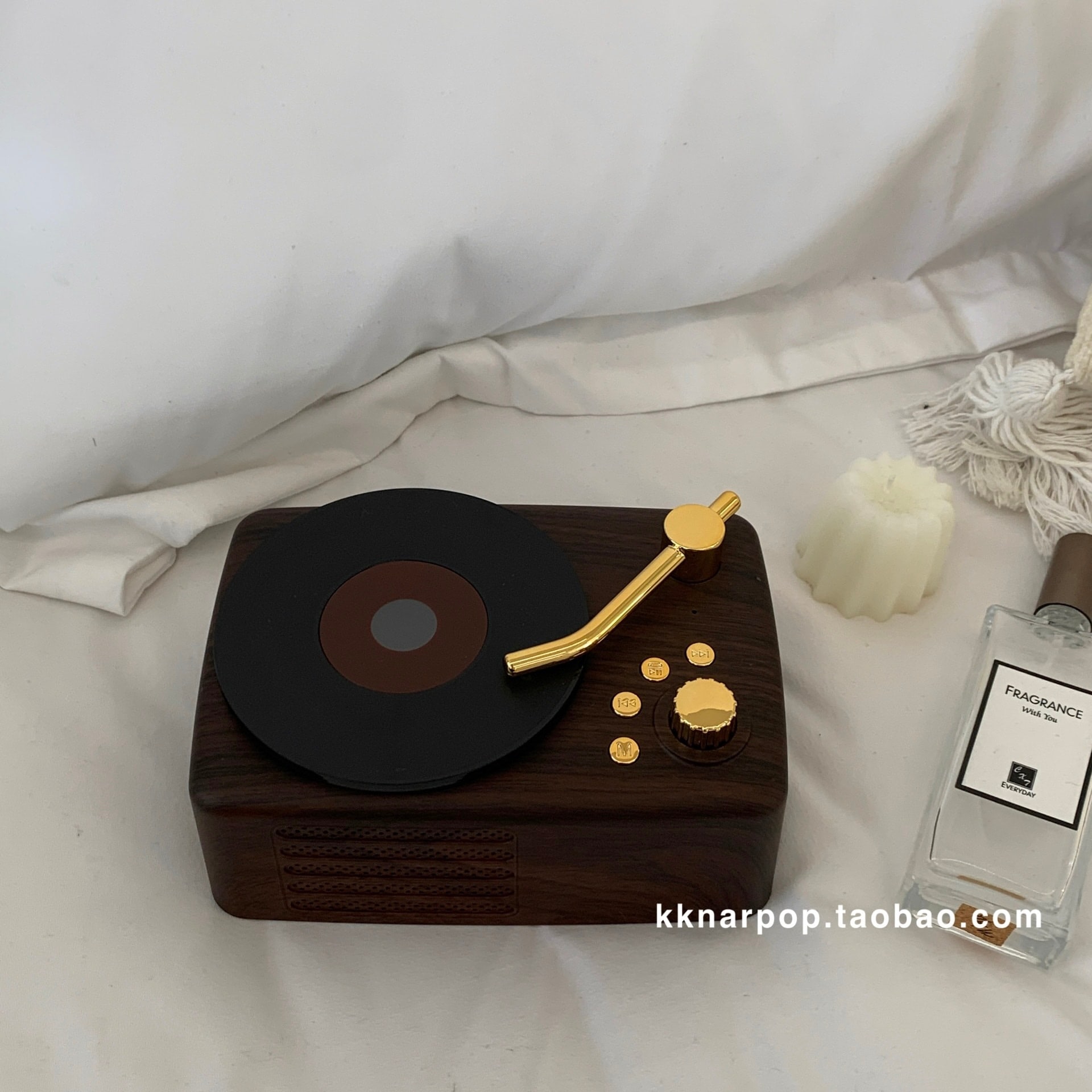 木目調bluetoothスピーカーシンプルなビニールレコードプレーヤー形状ワイヤレスオーディオcdプレーヤーcdプレーヤーCDプレーヤーレコードプレーヤー