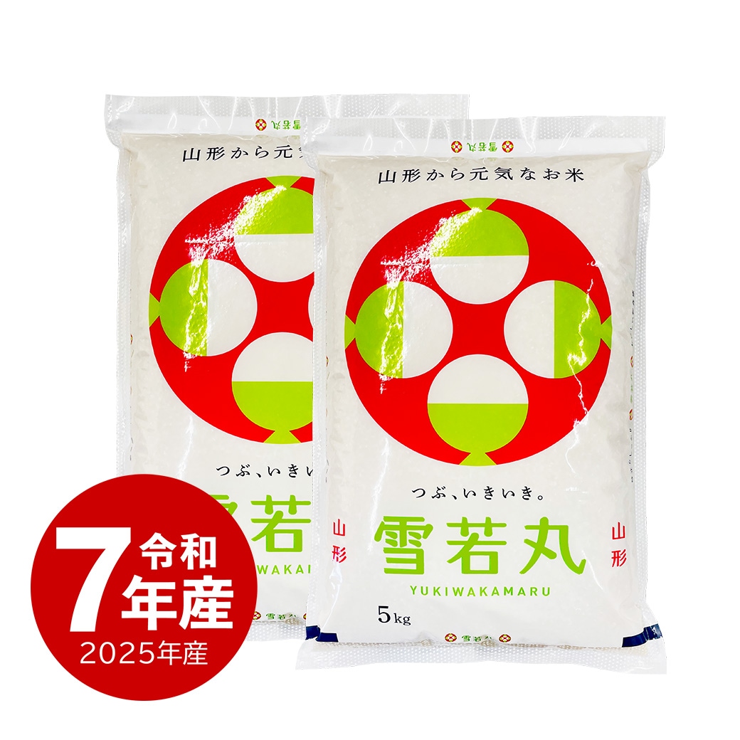 米 10kg 山形県産雪若丸 令和7年産 お米 白米 精米 10キロ