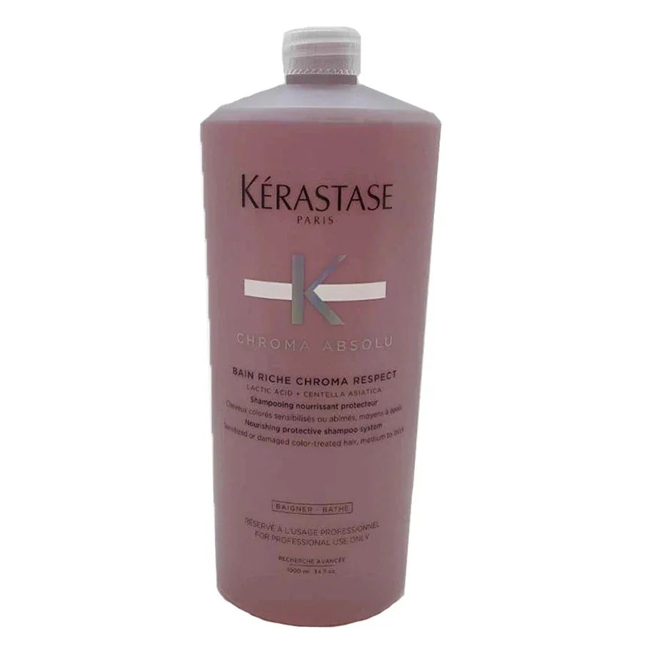 CA バンリッシュ クロマプロテクト BAINRICHE CHROMA RESPECT 1000ml シャンプー ポンプ付 ヘアシャンプー カラーケアシャンプー カラーケア 艶髪 業務用
