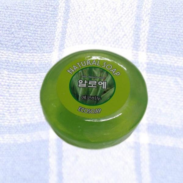 XBFK6N9N茶山アロエ 手作り石鹸 100g 4個 洗顔石鹸