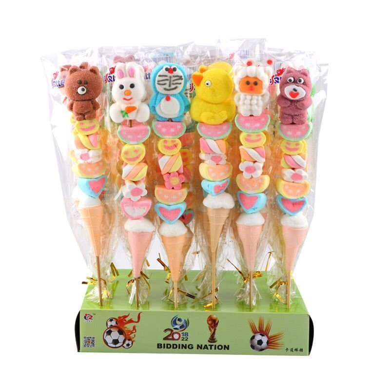 【20点セット】メガ割かわいいマシュマロ 甘酸っぱい味 子どもが喜ぶ 25最新の味 Youtube で話題 グミ 韓国お菓子431