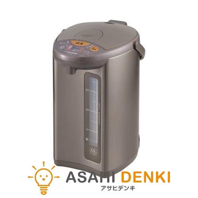 電気ポット ゾウジルシ CD-WU40 　マイコン沸とう電動ポット 4L 5段階タイマー 4段階保温設定 9,353円