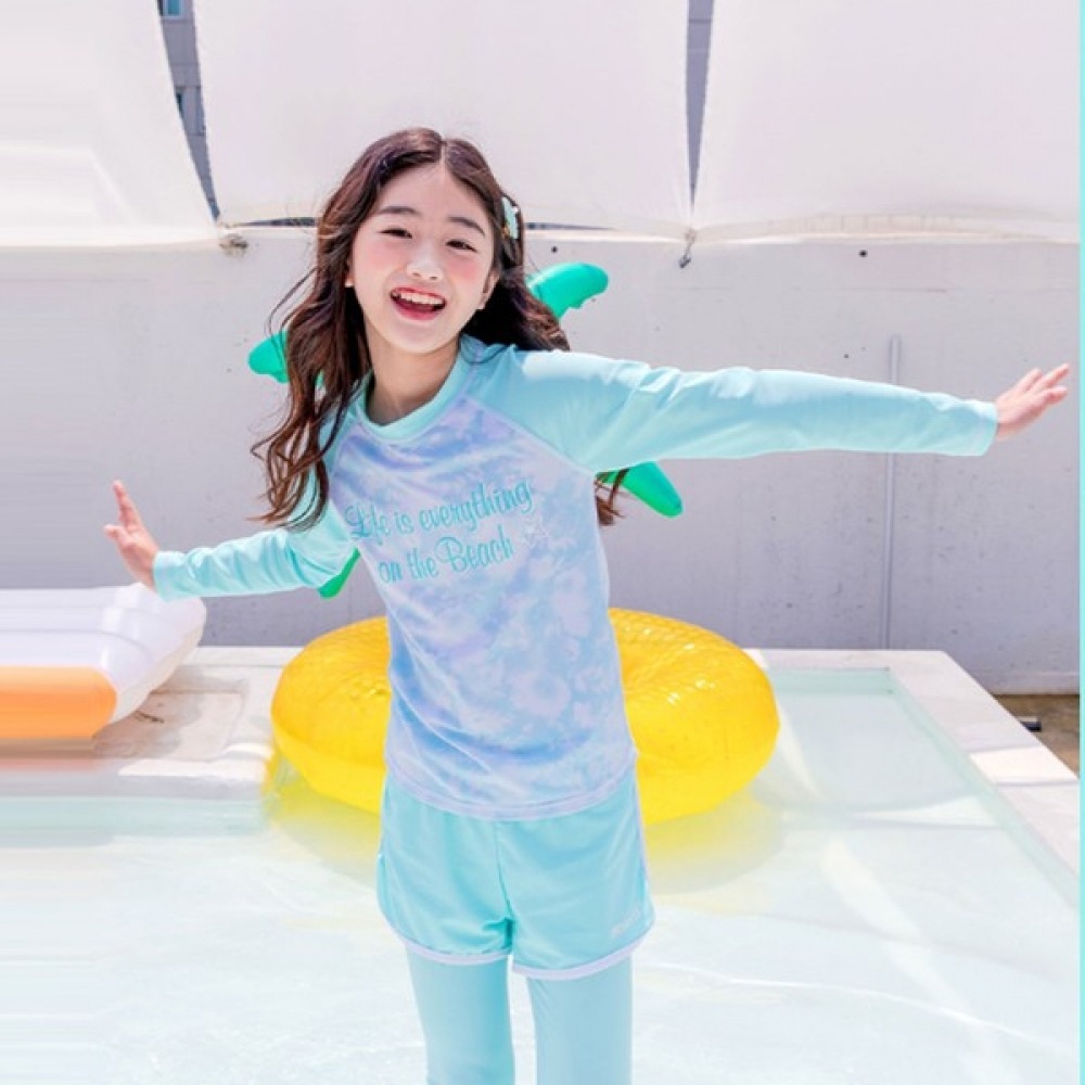 [バブルツリー] マリオバブルツリーブルームーンラッシュガードセット