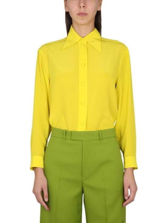 GUCCI Women Tops 731203 ZAAOG7278 Yellow