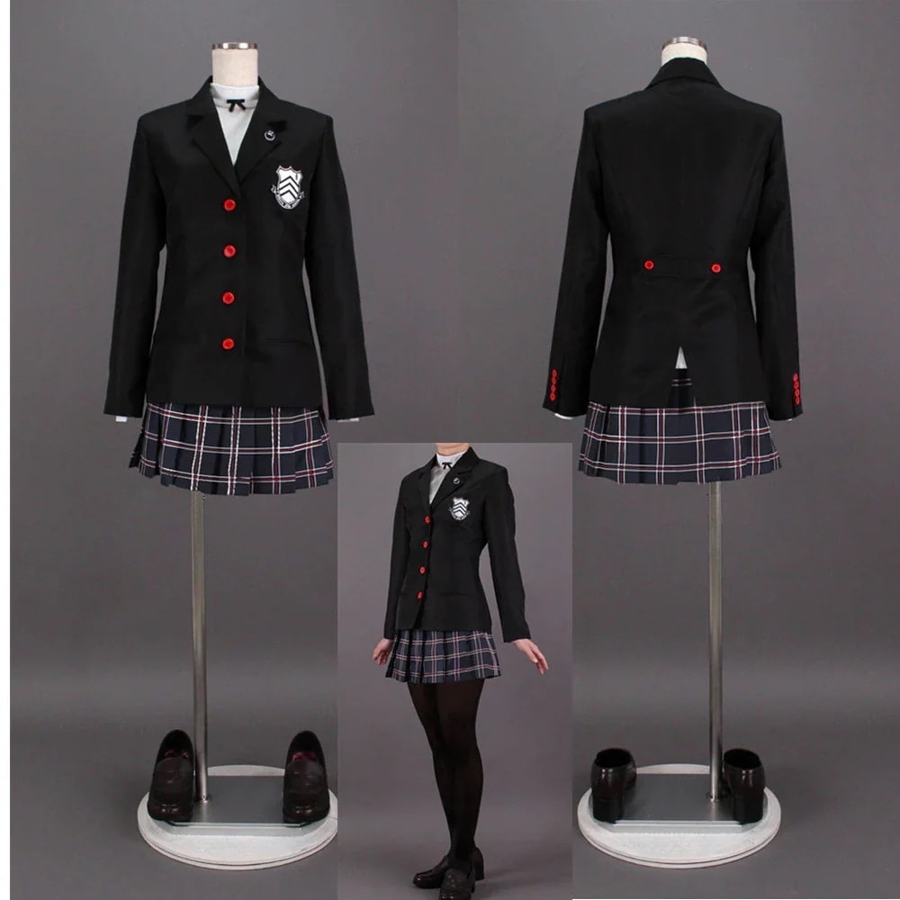 【新品】ペルソナ5 ザロイヤル 芳澤かすみ コスプレ衣装 コスチューム品質良い 店舗お勧め
