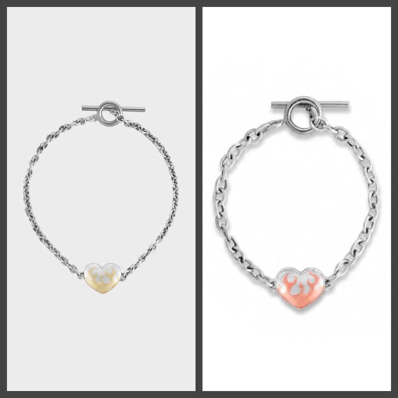 【NONNON】FLAME LOVE BRC SILVER925