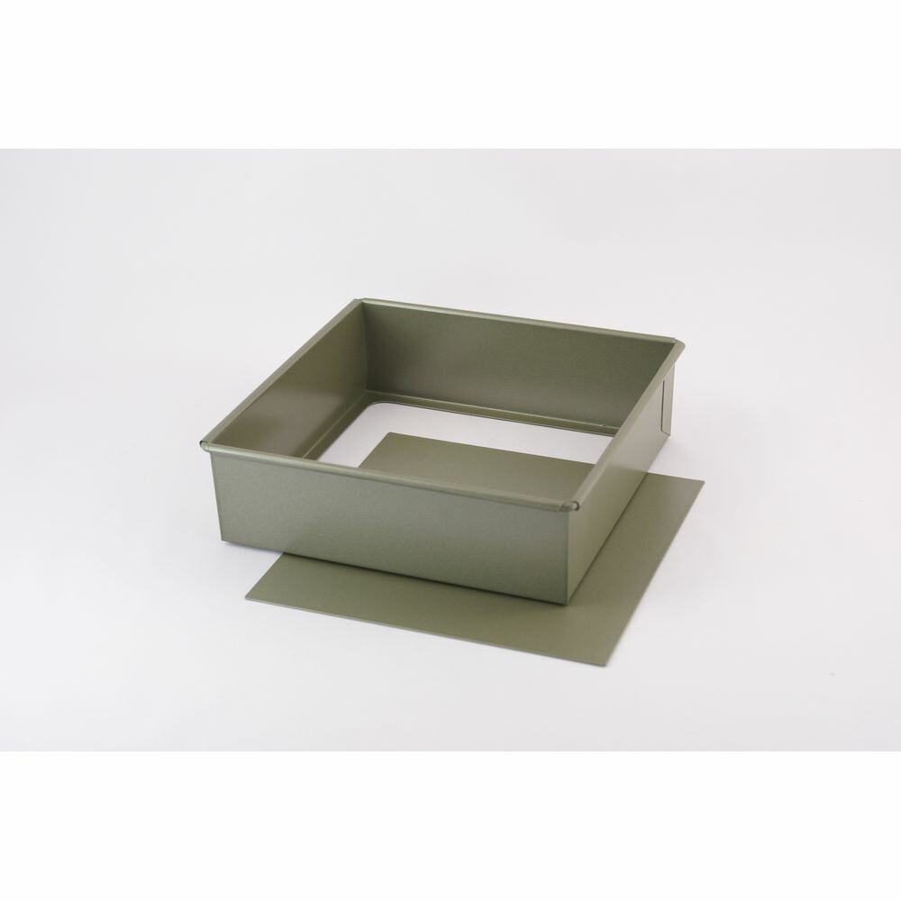 （まとめ買い）ベイクウェアー 角型デコレーション底取 15cm 57290 [x3]