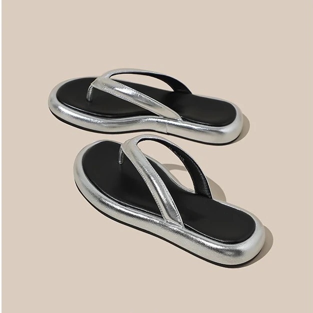 快適 防滑サンダルファッションビーチサンダル新型平底ファッションレディースビーチスリッパ