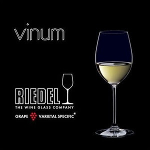 【箱入２脚入】リーデルワイングラスヴィノムソービニヨン　ブラン　デザート　ワイン２脚入り6416/3