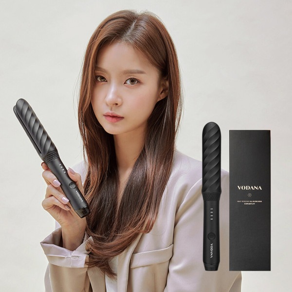 VCF19SBK - ヒットレジスタントオールインワンヘアアイロン2in1