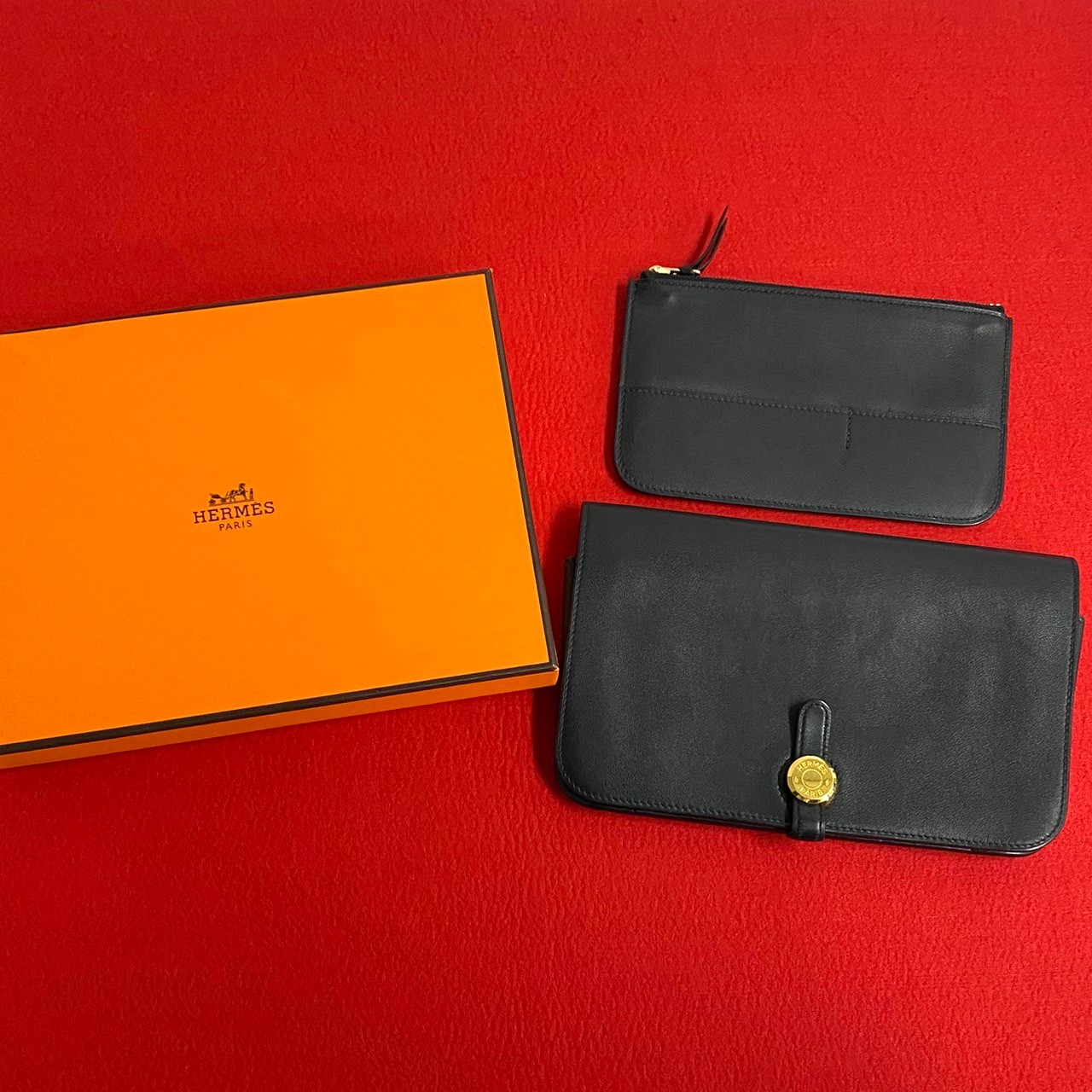 ドゴン デュオ GM長財布 スイフト ブラック 27533 105,750円