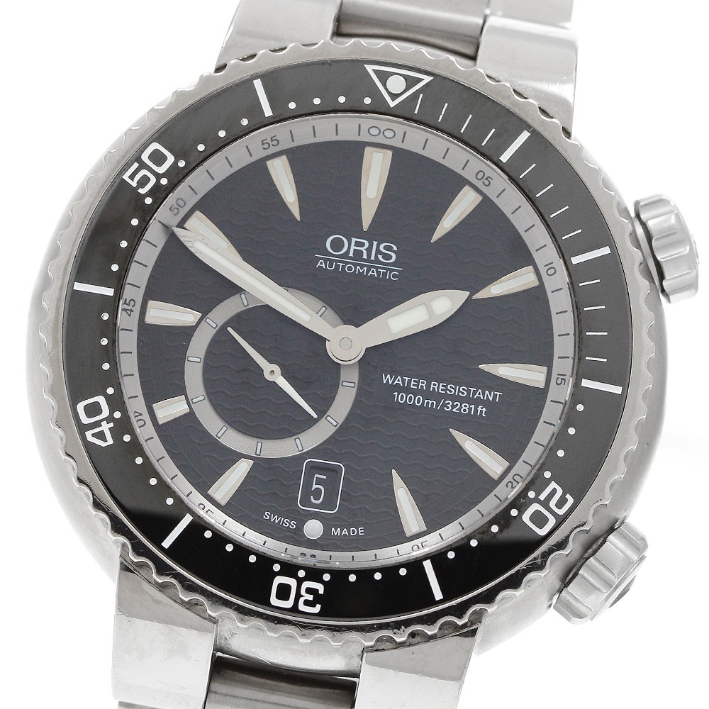 オリス ORIS 7638-74 ダイバーズ デイト 自動巻き メンズ _931954【中古】