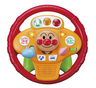 他サイト： アガツマ アンパンマン ミュージックでGO！　 のりのりドライブハンドル それいけ！　アンパンマン APノリノリドライブハンドルの商品画像
