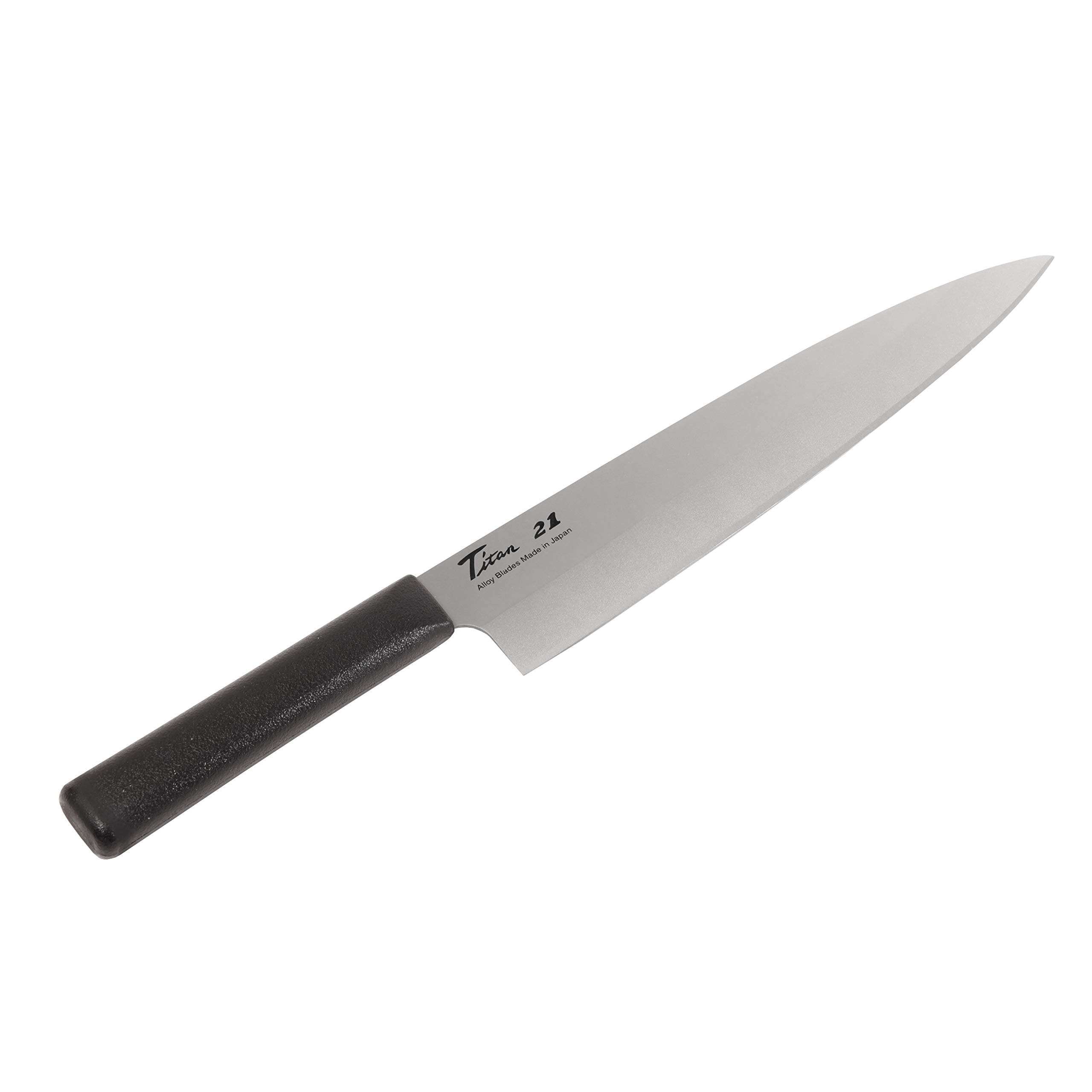 日本製 銀チタンハイブリッド包丁 刺身包丁 210mm GS-22