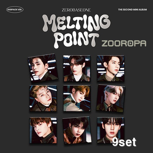 [9종세트] 제로베이스원 ZEROBASEONE MELTING POINT 미니앨범 2집 Digipack