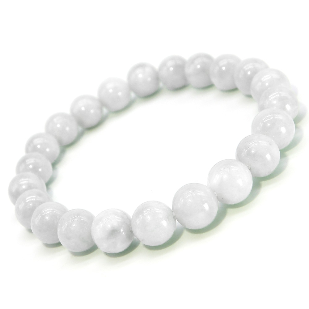 翡翠 ブレスレット 8mm (ミャンマー産 ジェダイト) ヒスイ パワーストーン ブレスレット メンズ レディース 天然石 数珠 アクセサリー メンズブレスレット レディースブレスレット パ h158 5,558円