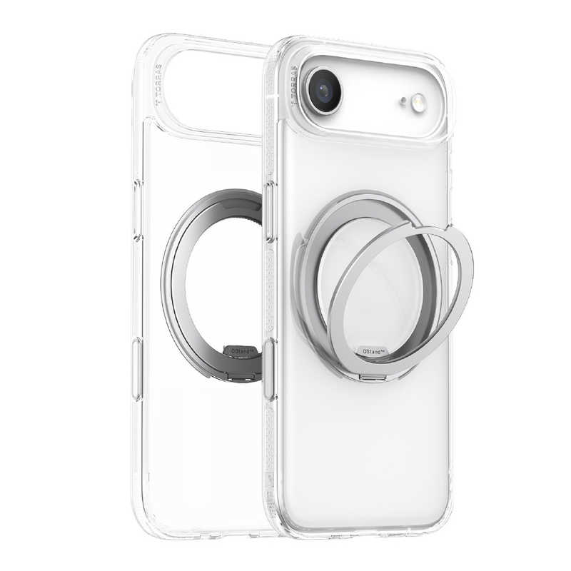 TORRASトラス　Torras - Ostand O3 Fitness Case for iPhone 17 Air クリア　X00FX2934