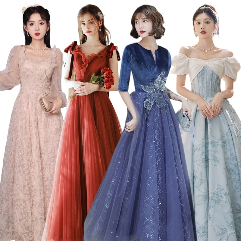 新品追加 パーティードレス 結婚式 お呼ばれ ドレス ワンピース 二次会 ロングドレス パーティー ナイトドレス イブニングドレス演奏会 挙式 前撮り 撮影 セクシー 可愛い