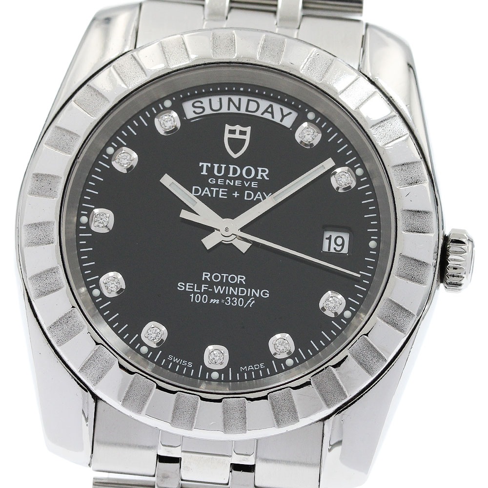 チュードル TUDOR 23010 クラシック デイトデイ 自動巻き メンズ 保証書付き_956134【中古】