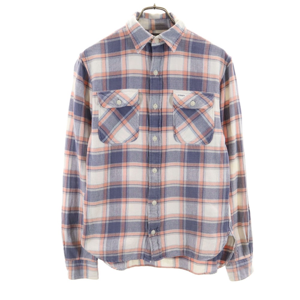 RRL チェック柄 長袖 シャツ XS ダブルアールエル RALPH LAUREN メンズ