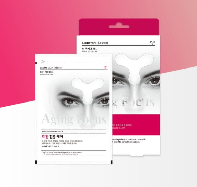 Labottach韓国ラボタチ眉間シワ集中ケアパッチ36枚ワンタッチケア