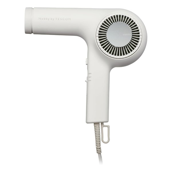 Nobby by TESCOM ヘアドライヤー ホワイトアッシュ 軽量 コンパクト 1200W NIB400A-W