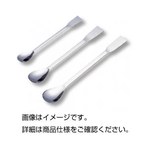 （まとめ）ヘラ（さじ付） 300mm ステンレス(×10セット)その他