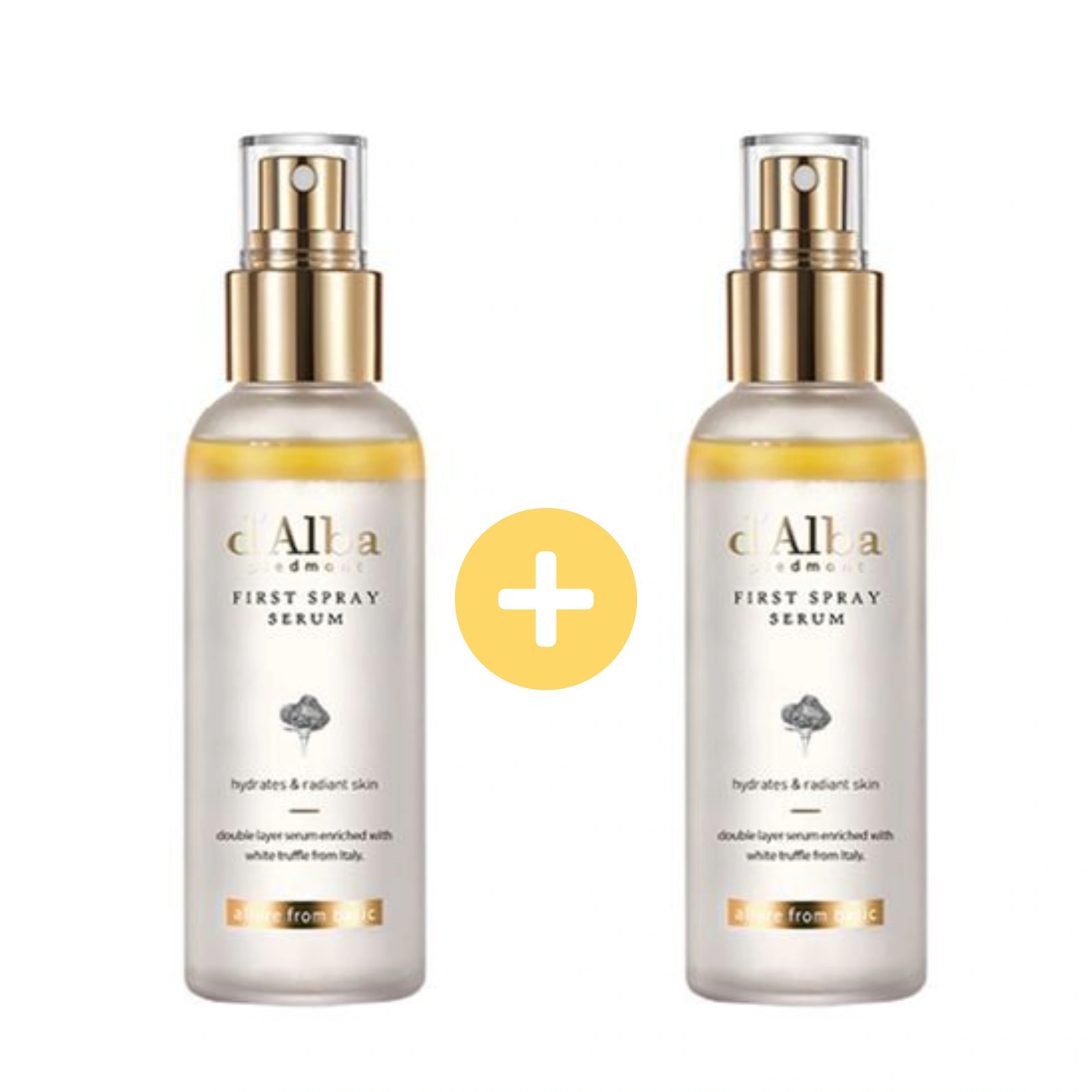 【1+1】ホワイトトリュフファーストスプレーセラム 100ml 保湿/栄養/弾力/ハリ/光彩/ツヤ/霧噴射/ミスト/美容液/化粧水/トナー