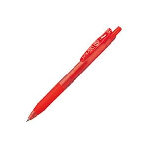 (業務用50セット) ZEBRA ゼブラ ボールペン/サラサ (0.5mm/赤 10本) ゲルインク ノック式 JJ15-R-JTX
