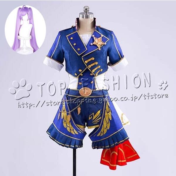 【工場直売 品質保証】プリパラ Pripara 風 真中らぁら コスプレ 衣装 ウィッグ ハロウィン 変装 仮装 コスチューム アニメ