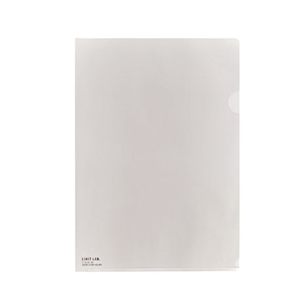 （まとめ） リヒトラブ カラークリヤーホルダー（クリアホルダー） A4 クリスタル F-78-25 1枚 (×60セット)