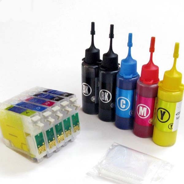 エプソンIC59用　互換スタータカートリッジと補充インクのセット